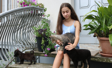 15 წლის გოგონა ზუგდიდიდან, რომელმაც 50-ზე მეტი ცხოველი გადაარჩინა (ფოტო, ვიდეო)
