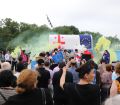 Протест одного человека в Сухуми и акция в поддержку евроинтеграции в Зугдиди