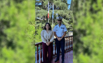 მესტიელი ნინო ხოჯელანი სენ-სირის სპეციალურ სამხედრო სკოლაში ისწავლის