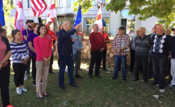 "ერთიანი ნაციონალური მოძრაობის" ზუგდიდის მაჟორიტარობის კანდიდატის შეხვედრა შამგონისა და ინგირის მოსახლეობასთან