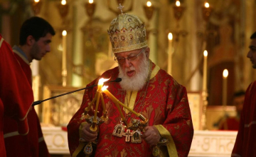 სვეტიცხოველში საღმრთო ლიტურგია მიმდინარეობს