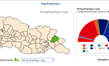 ცესკო: მერაბ ქვარაია - 38,09%, ლევან კონჯარია - 31,21 %