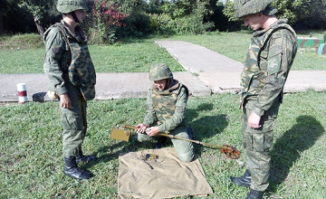 წებელდასა და ნაღვალოუში სამხედრო წვრთნები მიმდინარეობს