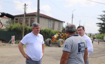 ზუგდიდის მუნიციპალიტეტში საგზაო ინფრასტრუქტურის მოწყობა გრძელდება