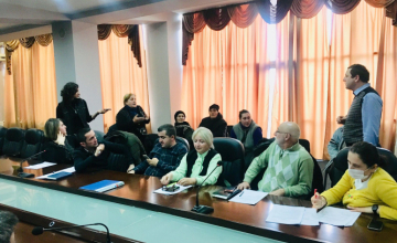 მოვაჭრეები გარევაჭრობის საკითხზე სამუშაო ჯგუფის შეხვედრას დაესწრნენ