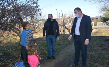 ჩხოროწყუს მუნიციპალიტეტში საახალწლო ნობათის გაცემა მიმდინარეობს