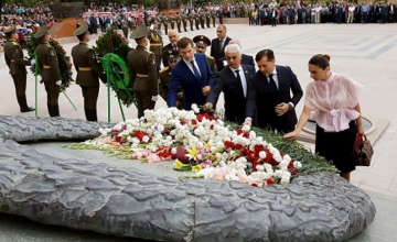 სოხუმის დელეგაცია მთიან ყარაბაღში საზეიმო ღონისძიებას დაესწრო 