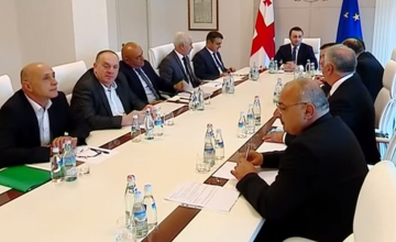 ირაკლი ღარიბაშვილი სახელმწიფო რწმუნებულებს შეხვდა