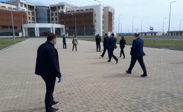 პრემიერი და ჯანდაცვის მინისტრი რუხის საავადმყოფოს ათვალიერებენ 