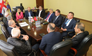 ზუგდიდის მუნიციპალიტეტს, თურქეთის ქალაქ ერეგლის დელეგაცია სტუმრობს