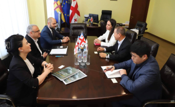 ზუგდიდის მუნიციპალიტეტს კორეის რესპუბლიკის საელჩოს საქმის დროებითი რწმუნებული დაესუ ჩანგი სტუმრობს