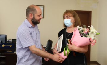 მედეა ჭაჭუას საქართველოს დამსახურებული მასწავლებლის წოდება მიენიჭა