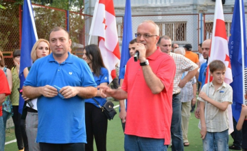 მერაბ ქვარაია ამომრჩევლებს შეხვდა