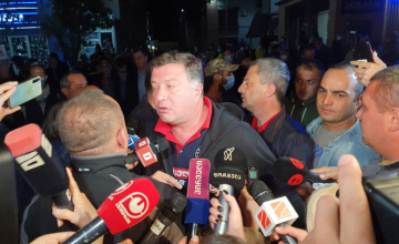 ზუგდიდში გიგი უგულავას "ქართული მარშის" აქტივიტები დაუპირისპირდნენ (ვიდეო)