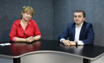 გაერთიანებული ოპოზიციის ზუგდიდის მერობის კანდიდატი სანდრა რულოვსი