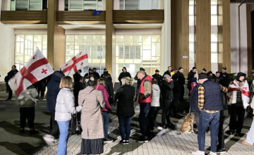 „თავისუფლება მზია ამაღლობელს“, „თავისუფლება შაკოს“, - მორიგი აქცია ზუგდიდში პროტესტის 64 - ე დღეს