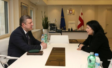 რაზე ისაუბრეს პრემიერმა და სალომე ზურაბიშვილმა (ვიდეო)