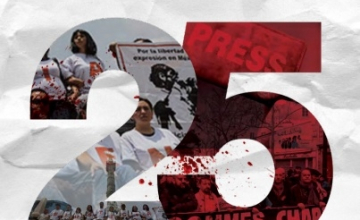 25 წლის განმავლობაში მსოფლიოში 2297 ჟურნალისტი დაიღუპა