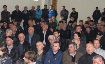 ნენსკრაჰესის საკითხზე ჭუბერის მოსახლეობასთან შეხვედრა გაიმართა