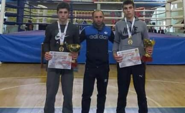 ხობელი მოკრივეები საქართველოს ჩემპიონები გახდნენ