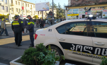 ზუგდიდში მანქანა ქვეითს დაეჯახა