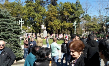 ადგილობრივმა და ცენტრალურმა მთავრობამ სენაკში შარტავას ხსოვნას პატივი მიაგო(ვიდეო)