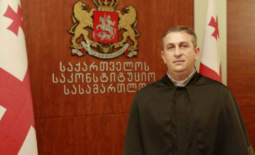 საკონსტიტუციო სასამართლოს ახალი თავმჯდომარე ჰყავს