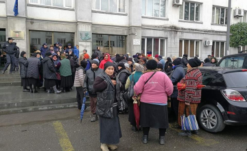 გარემოვაჭრეები ისევ მერიასთან შეიკრიბნენ