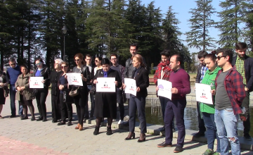 ქალთა საერთაშორისო დღე – აქცია ზუგდიდში (ვიდეო)