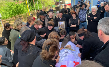 უკრაინაში დაღუპული ალიკა ცაავას ცხედარი ჯვარში ჩამოასვენეს