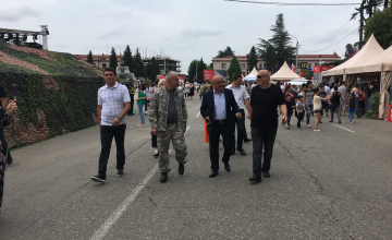 ადგილობრივი ხელისუფლების წარმომადგენლები ზუგდიდელებს დამოუკიდებლობის დღეს ულოცავენ (ვიდეო)