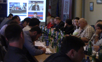 ანაკლიაში დევნილთა საარსებო წყაროების განვითარებაზე ისაუბრეს (ვიდეო)