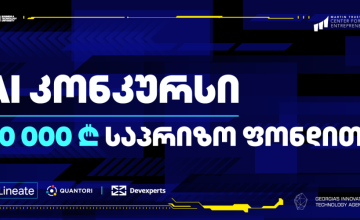 სტუდენტური კონკურსი 20 000 ლარიანი საპრიზო ფონდით სტარტს 18 იანვარს აიღებს