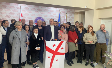 ენმ - ს ზუგდიდის ორგანიზაცია მხარს ნიკა მელიას უჭერს