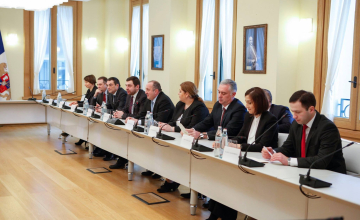 საქართველოს პრეზიდენტი ევროპარლამენტარებს შეხვდა