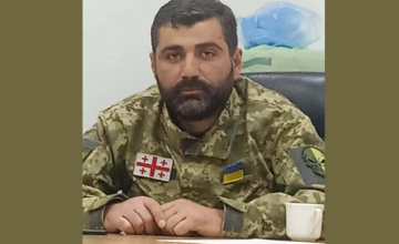 უკრაინაში დაღუპული ქართველი მებრძოლი, ლევან სახელაშვილი სამშობლოში ჩამოასვენეს