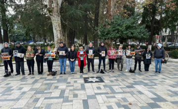 ზუგდიდში ჟურნალისტების სოლიდარობის აქცია გაიმართა (ფოტო)