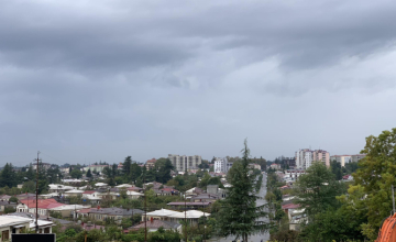 23-25 აპრილს სამეგრელოში დროგამოშვებით ხანმოკლე წვიმას პროგნოზირებენ