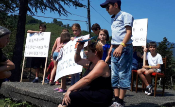 წალენჯიხის ორ სოფელში საპროტესტო აქცია გაიმართა