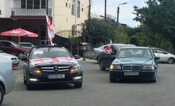 „გახარია, გაგვახარე, წადი“ - მსვლელობა ზუგდიდში (ვიდეო)