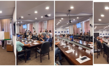 სამთვიანი ბოიკოტის შემდეგ, ზუგდიდის საკრებულოში 
