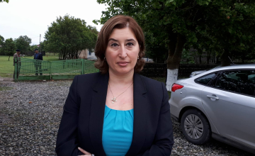 ცესკოს თავმჯდომარე თამარ ჟვანია შუალედურ არჩევნებს ცაიშში აკვირდება (ვიდეო)
