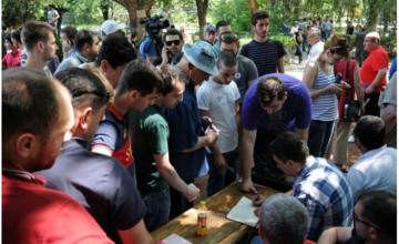  ვაკის პარკთან პატრულის თანამშრომლები და კრიმინალური პოლიციაა მობილიზებული