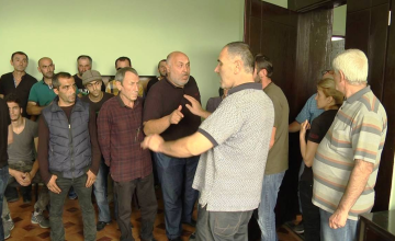 სვანეთში მოსახლეობამ საპროტესტო აქცია გამართა