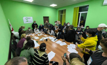 ზუგდიდში შედეგები შეიცვალა იმ ოლქში, სადაც ენმ-მ 