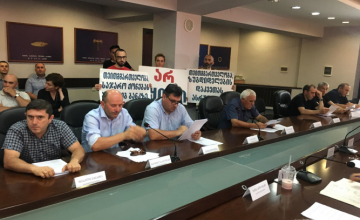 საკრებულოს სხდომას, რომელზეც ყინულის სახლის ტერიტორიის გაყიდვაზე უნდა იმსჯელონ, სამოქალაქო აქტივისტები ესწრებიან