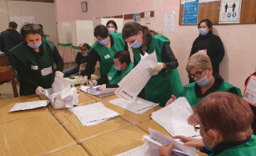 ჩიქოვანი - 45.97%, ჯალაღონია 37.59% - ზუგდიდის 20 უბნის მონაცემი 
