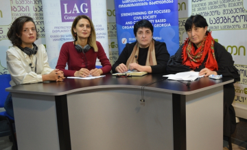 სენაკის დევნილთა დასახლებაში წამოწყებული ადვოკატირების კამპანია