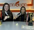  სტუმრები: ნინი  ჭითანავა და გვანცა ბერულავა