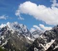 სვანეთში ლეხზირის მყინვარიდან მასა ჩამოიშალა